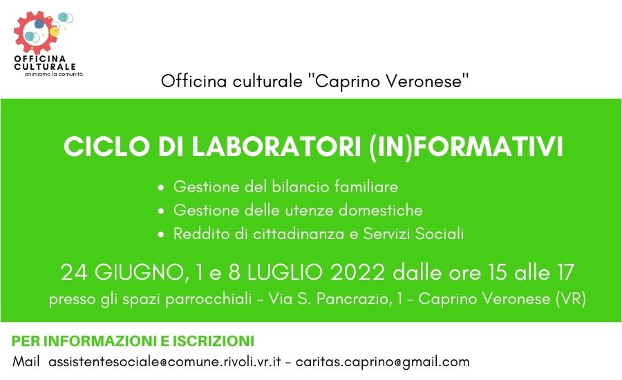 Officina Caprino Veronese - Laboratori informativi