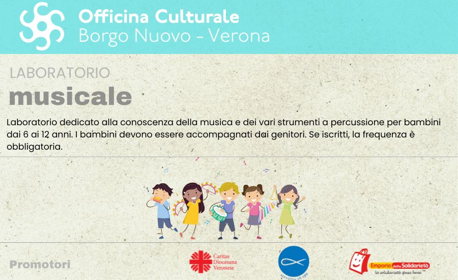 Officina Borgo Nuovo - Laboratorio musicale bambini