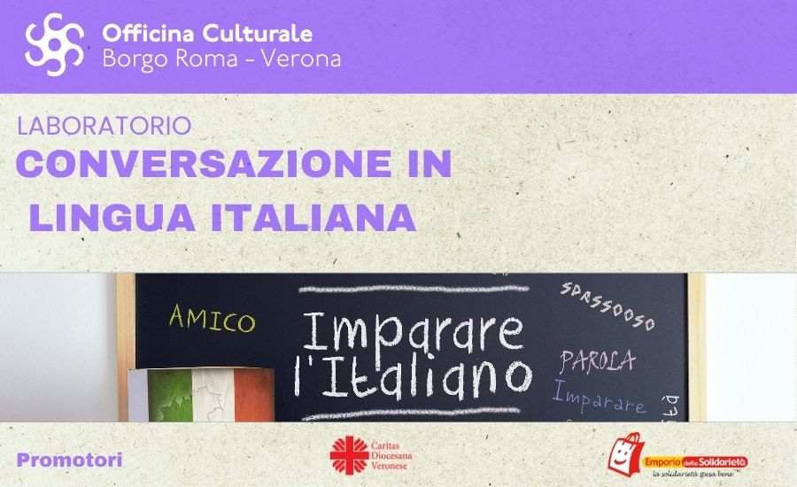 Officina Culturale Borgo Roma - laboratorio lingua italiana
