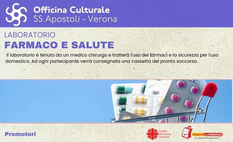 Officina culturale SS. Apostoli - laboratorio farmaci bambini