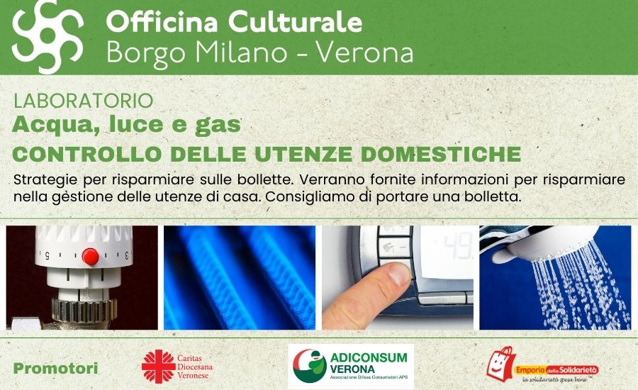 Officina culturale Borgo Milano - laboratorio utenze