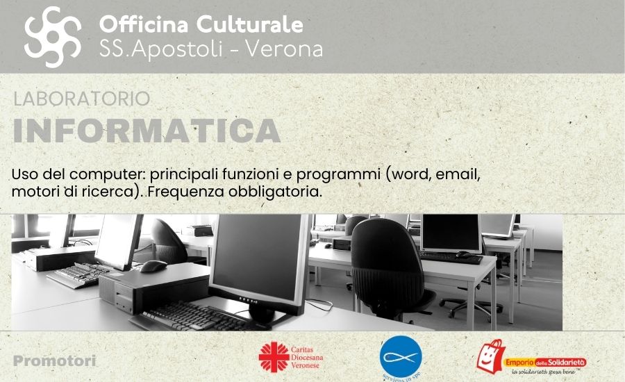 Officina culturale Ss Apostoli - lab informatica base