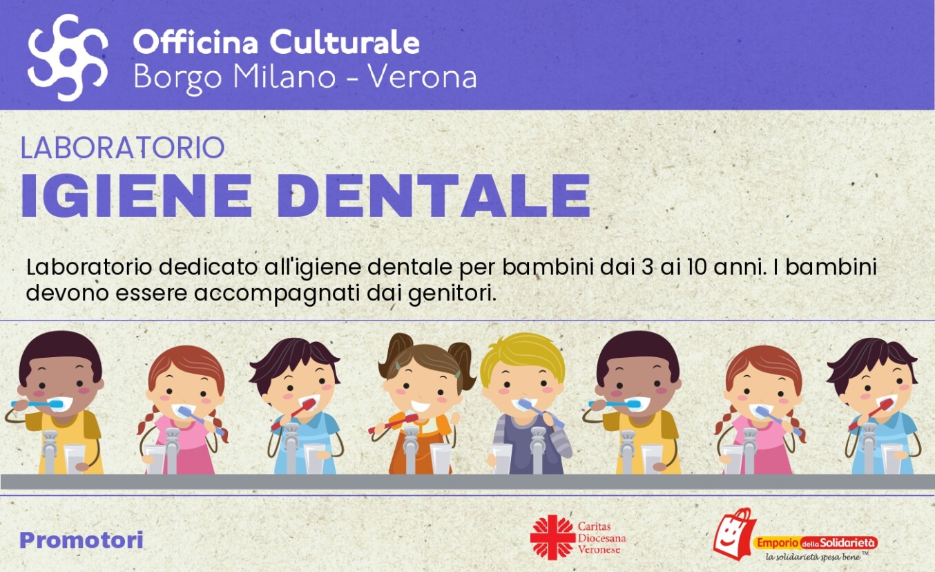 Officina culturale Borgo Milano - laboratorio igiene dentale