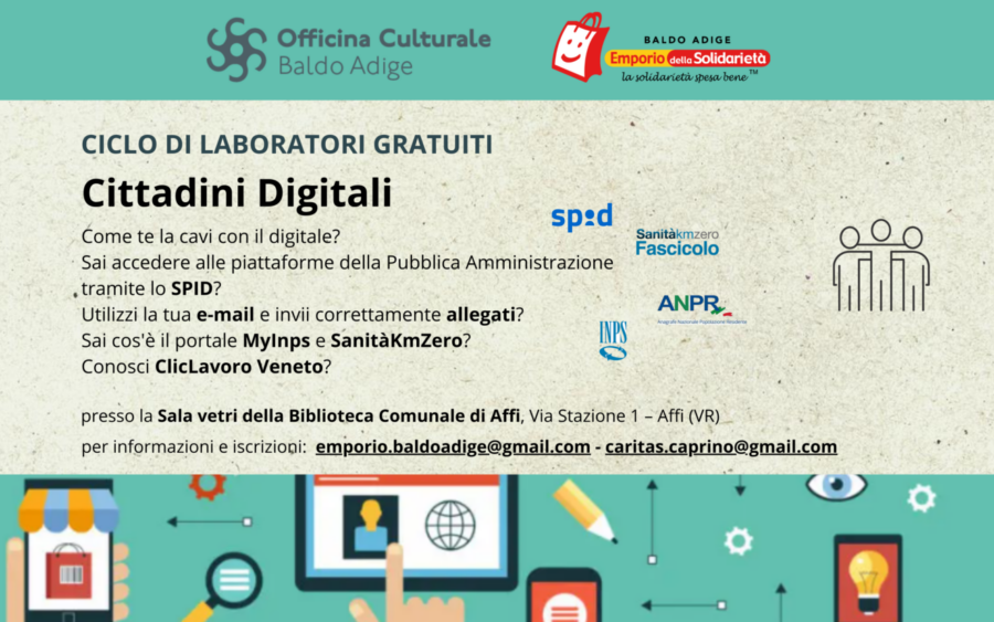 Officina culturale Baldo Adige - laboratorio cittadini digitali