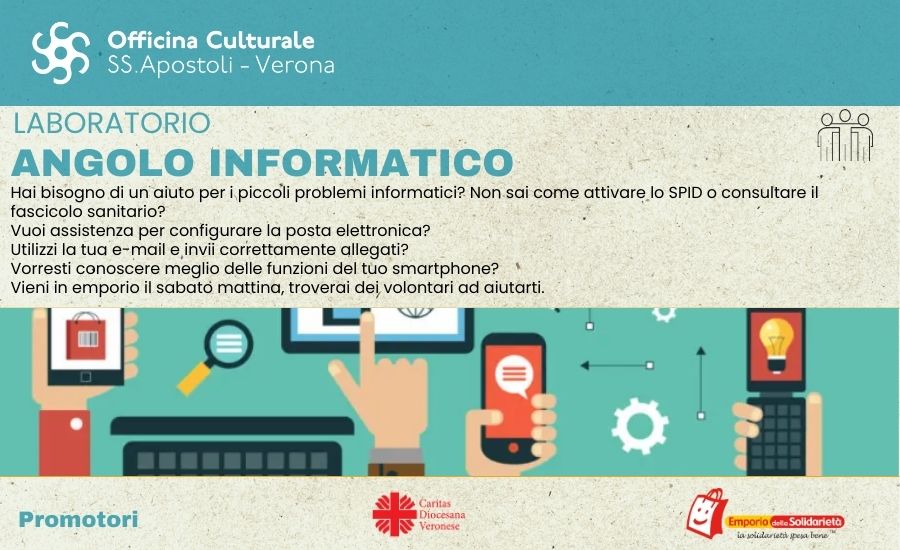 Officina culturale SS. Apostoli - angolo informatico