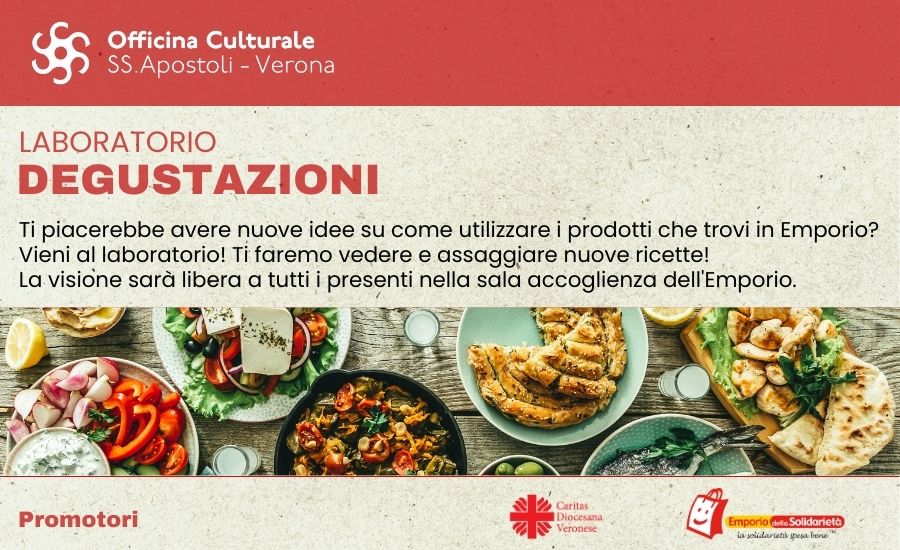 Officina culturale SS: Apostoli - laboratorio degustazioni