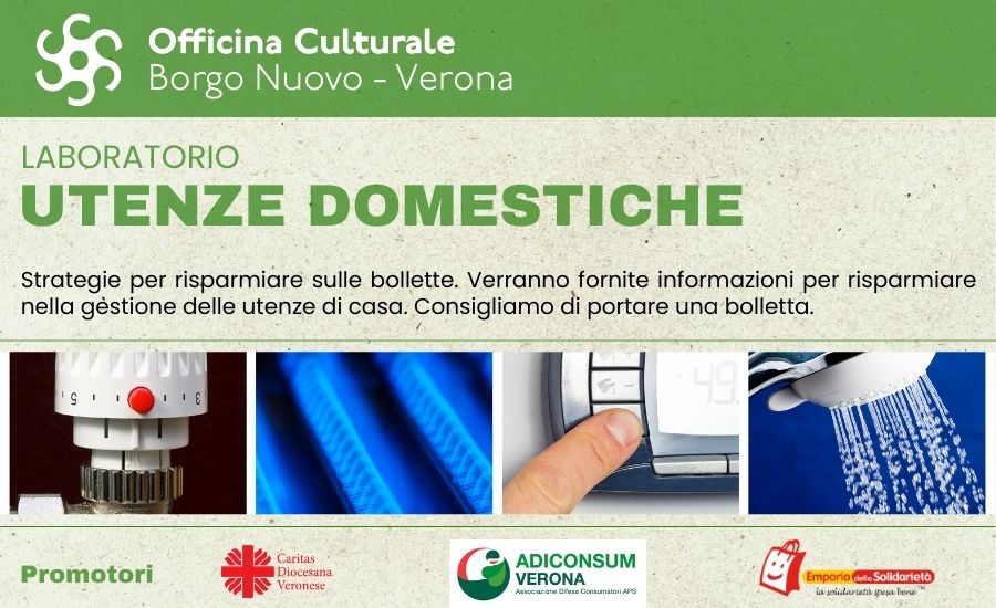 Officina culturale Borgo Nuovo - laboratorio utenze domestiche